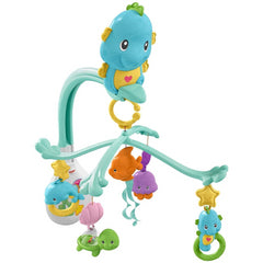 Fisher Price DFP12 3-in-1 Soothe and Play Seahorse Mobile - Maqio
