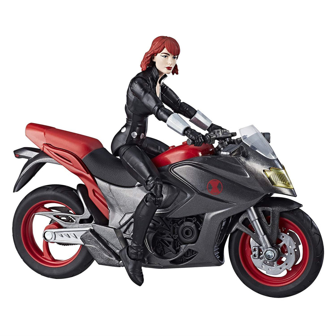 Marvel E1375 Legends Series Black Widow Collectable Figure and Vehicle (E0805) - Maqio