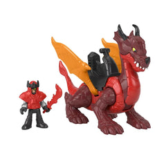 Imaginext Royal Crusader's Dragon Castle Figure Set