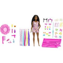 Barbie Life in the City Braid Style & Care Playset & Doll