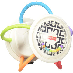 Fisher-Price Push & Gira Monkey Shaker Rattle Baby Toy