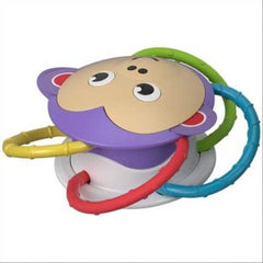 Fisher-Price Push & Gira Monkey Shaker Rattle Baby Toy