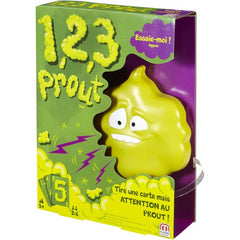Mattel Games 1 2 3 Prout Board Game - French Version