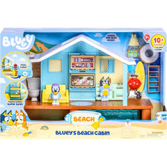 Bluey Beach Cabin Playset Figure With Goggles