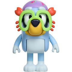 Bluey Beach Cabin Playset Figure With Goggles