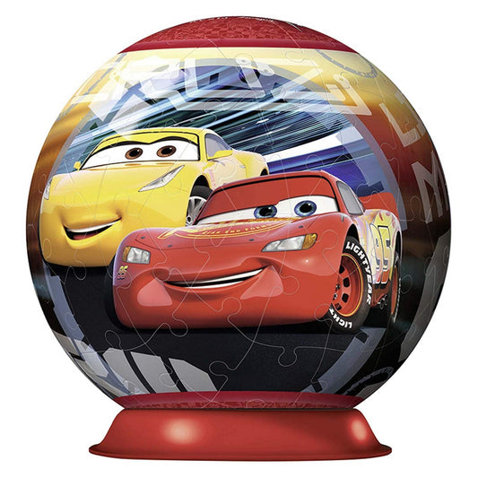 Ravensburger 11825 Disney Pixar Cars 3 72pc 3D Jigsaw Globe Toy - Maqio