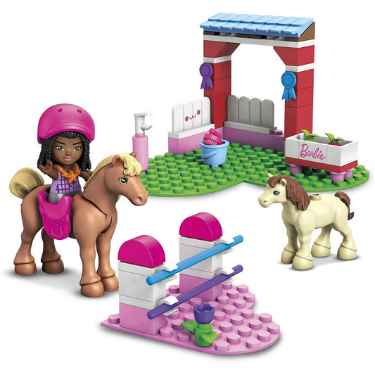 MEGA Barbie Horse Jumping Building Playset