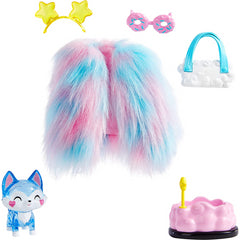 Barbie Extra Fashions Blue Cat with Accessories