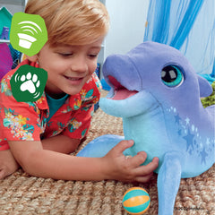 FurReal Dazzlin Dimples My Playful Dolphin 80+ Sounds and Reactions