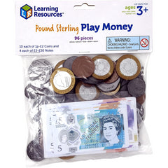 Learning Resources UK Pound Sterling Play Money