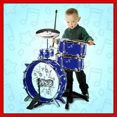 Toyvelt Big Bang Rock & Rhythm Drum Kit 12 Piece Musical Toy