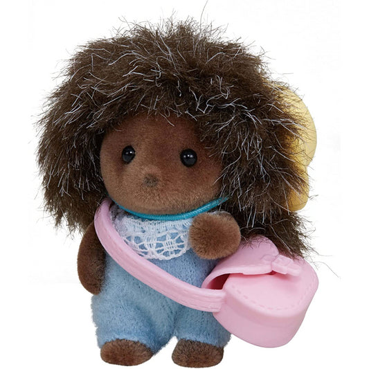 Sylvanian Families Hedgehog Baby Figure and Accessories
