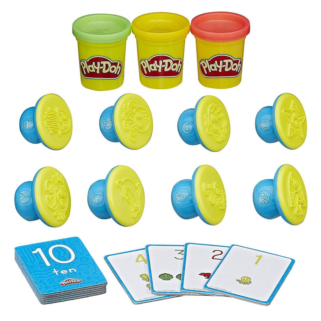 Play-Doh B34061020 Shape and Learn Numbers and Counting - Maqio