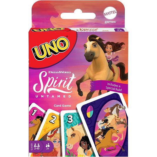 Uno DreamWorks Spirit Untamed Matching Card Game