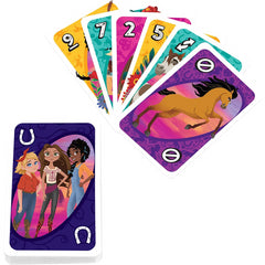Uno DreamWorks Spirit Untamed Matching Card Game