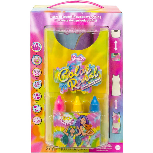 Barbie Colour Reveal Gift Set Tie-Dye Fashion Maker