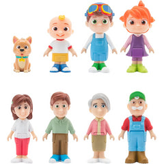 Cocomelon 8 Figure Pack Family