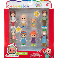 Cocomelon 8 Figure Pack Family