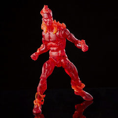 Marvel Fantastic Four Legends Series 6in Retro Action Figure - The Human Torch