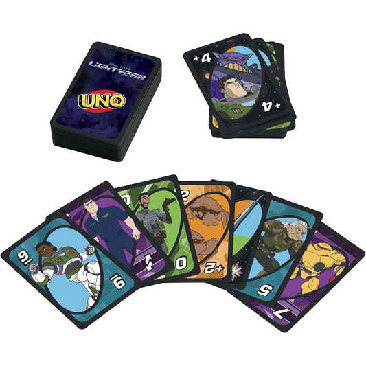 UNO Disney Pixar Lightyear Card Game