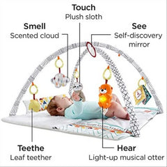 Fisher-Price Perfect Sense Deluxe Gym for Baby and Toddlers