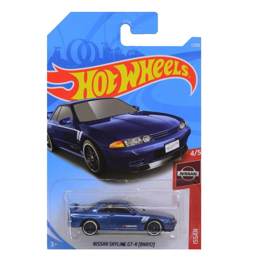 Hot Wheels Die-Cast Vehicle Nissan Skyline GT-R Blue