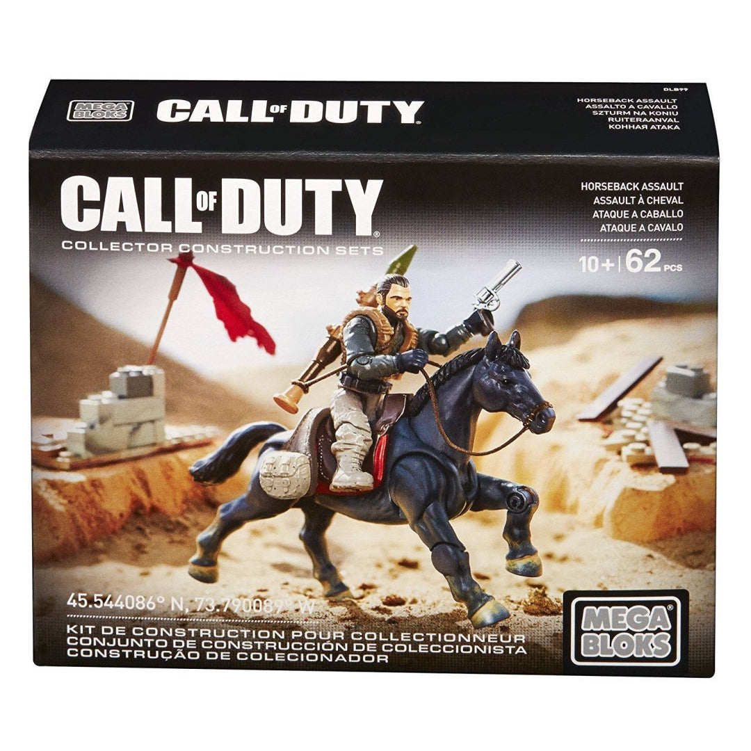 Mega Bloks Call of Duty DLB99 - Horseback Assault Collector Contruction Toy - Maqio