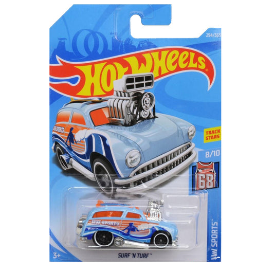 Hot Wheels Die-Cast Vehicle Surf and Turf Blue