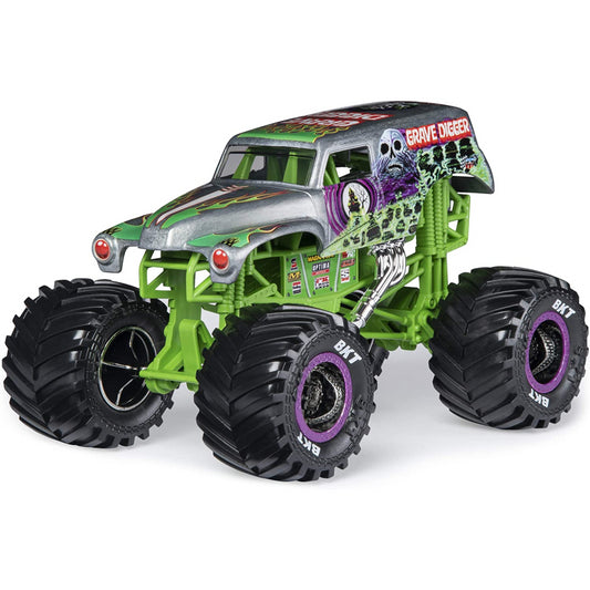 Monster Jam Truck Die-Cast Vehicle 1:24 Scale - Grave Digger Green