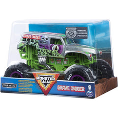 Monster Jam Truck Die-Cast Vehicle 1:24 Scale - Grave Digger Green