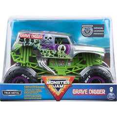 Monster Jam Truck Die-Cast Vehicle 1:24 Scale - Grave Digger Green