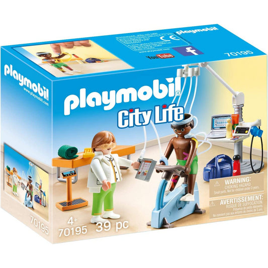 Playmobil 70195 City Life Hospital Physiotherapist Playset