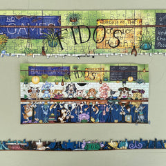 Gibsons Fido's Coffee Bar 636 Piece Jigsaw Puzzle