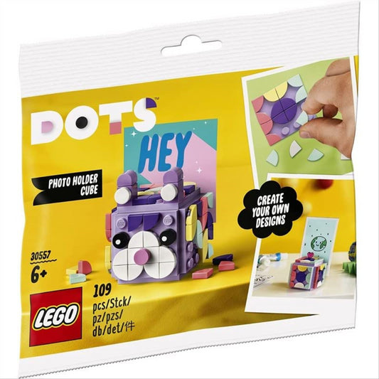 Lego Dots Promo Polybag Set Photo Holder Cube with 109 Pieces
