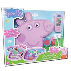 Peppa Pig Pick Up & Play Playground Playset With Sound - Maqio