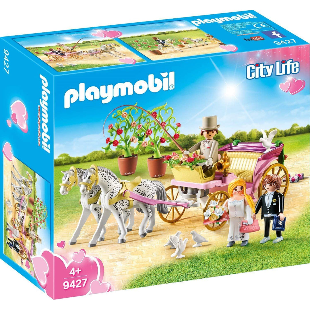 Playmobil 9427 Wedding Carriage Toy - Maqio