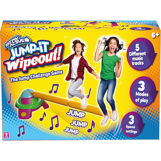 Character Stay Active Jump It Wipeout Musical Jump Challenge Family Fitness Game