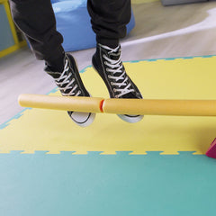 Character Stay Active Jump It Wipeout Musical Jump Challenge Family Fitness Game