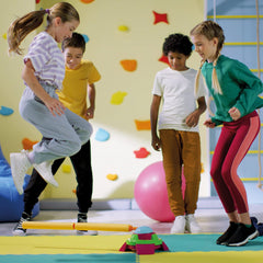 Character Stay Active Jump It Wipeout Musical Jump Challenge Family Fitness Game