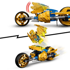 LEGO NINJAGO 71768 Jays Golden Dragon Set Toy Motorbike with Dragon & Figure