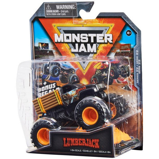 Monster Jam Hyper Fuelled Series 1:64 Vehicle - Lumberjack