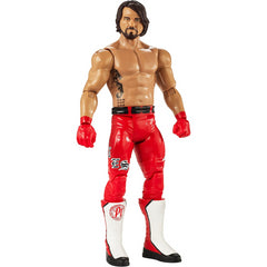 WWE Basic Series 78 Mattel Wrestling Action Figure - AJ Style Red Attire Costume