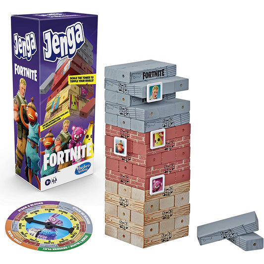 Fortnite Jenga Edition Game Wooden Block Stacking Tower Game