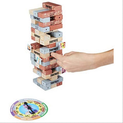 Fortnite Jenga Edition Game Wooden Block Stacking Tower Game
