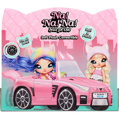 Na!Na!Na! Surprise Soft Plush Pink Convertible Kitty-Themed Doll and Vehicle