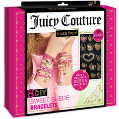 Make It Real Juicy Couture Sweet Suede Bracelets DIY Bracelet Making Kit