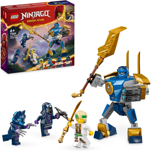 LEGO NINJAGO 71805 Jays Mech Battle Pack Toy Dragons Rising Set