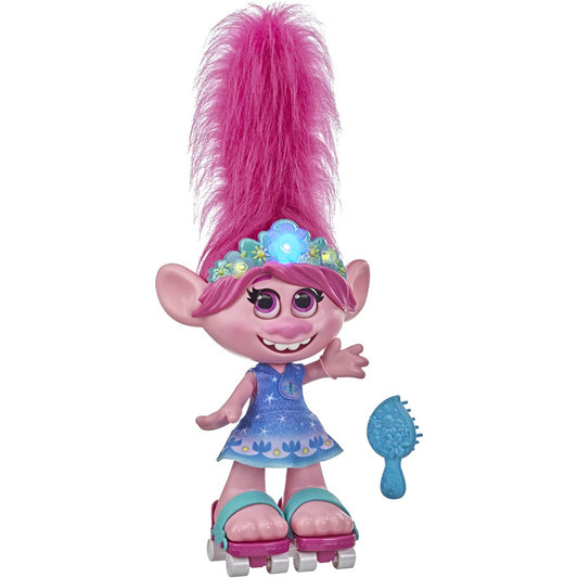 DreamWorks Trolls World Tour Dancing Hair Poppy Interactive Doll