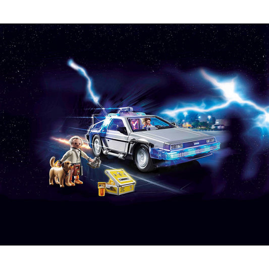 Playmobil 70317 Back to the Future DeLorean Play Motor Vehicle Playset