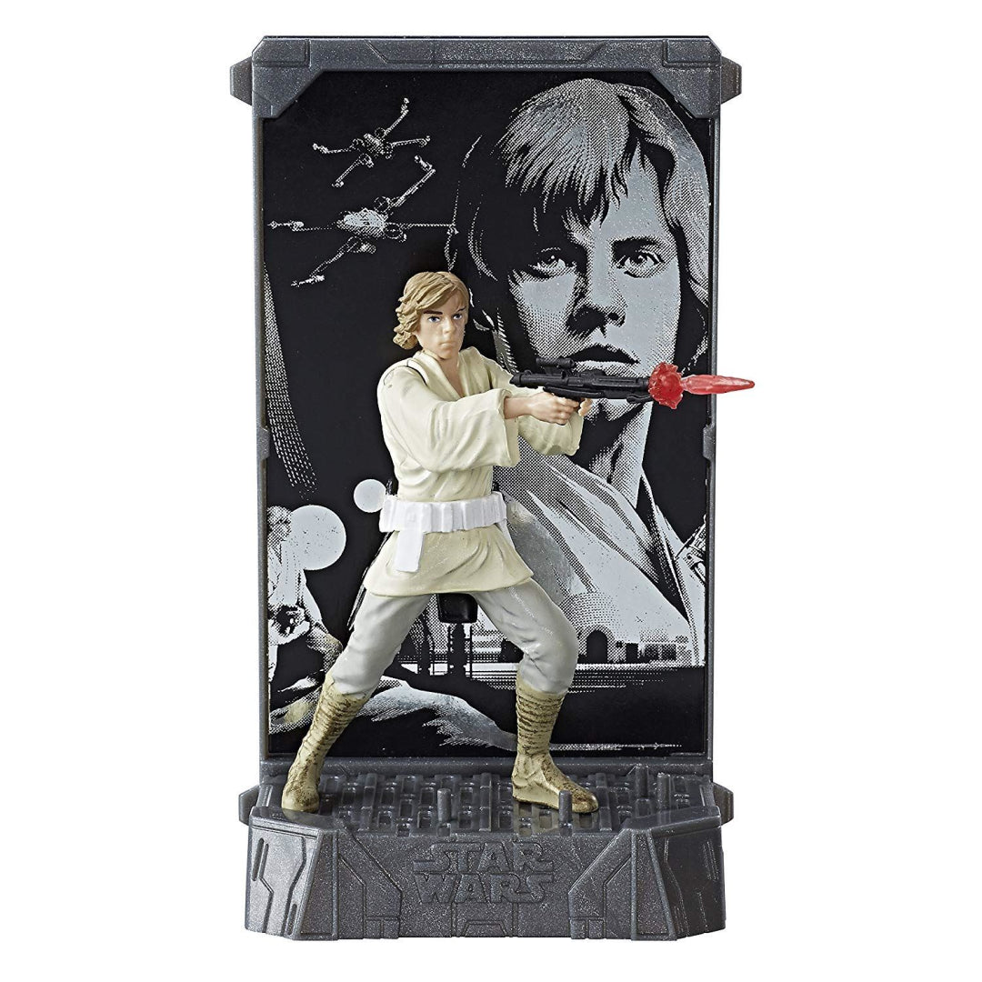 Star Wars The Black Series Titanium Series Luke Skywalker Toy Figure - Maqio